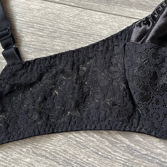 Vintage maidenform Rendevous satin and lace underwire padded bra w bow 34C NWT! - Picture 4 of 8